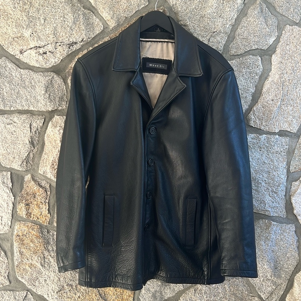 Whet Blu Leather Jacket